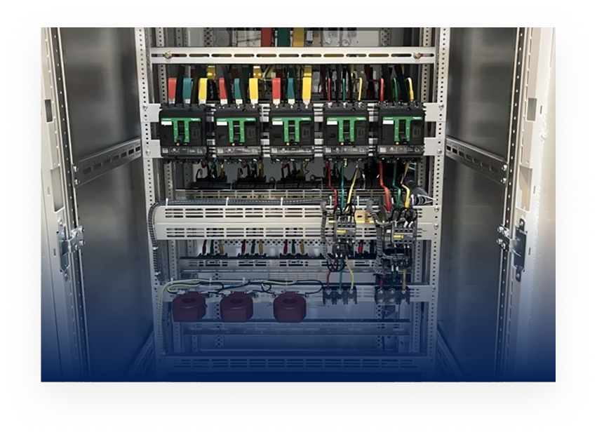 Tablero de baja y media tensión para control y automatización industrial